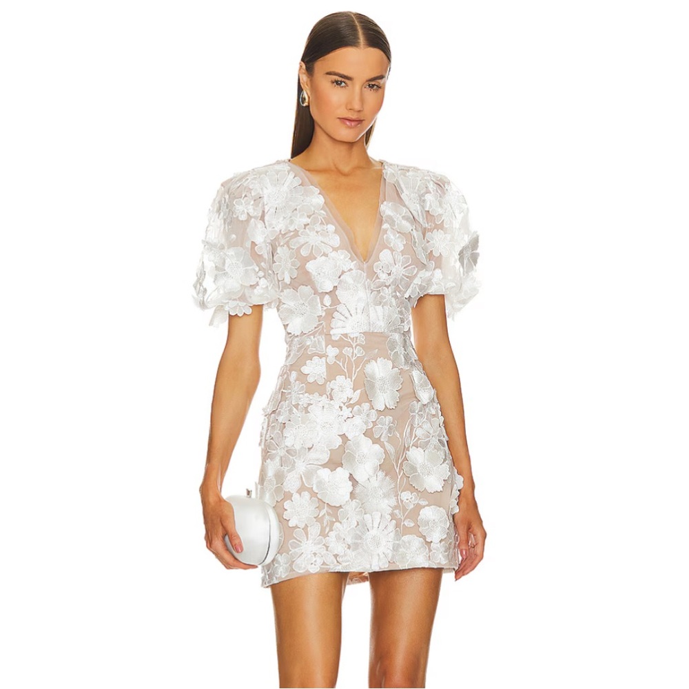 Elliatt Zayla Mini Dress White